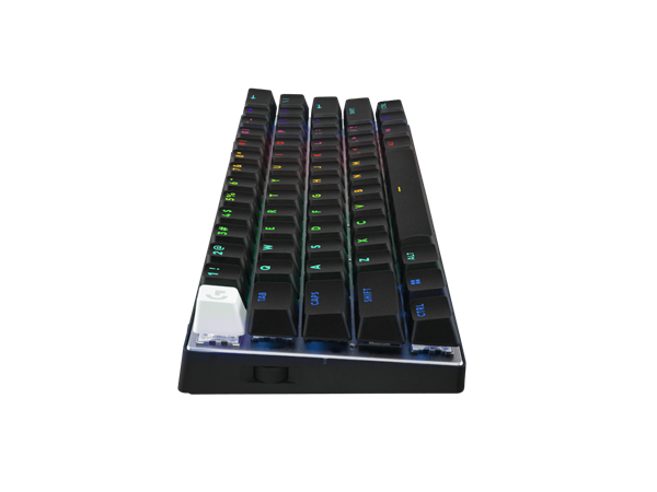 Logitech® G PRO X 60 LIGHTSPEED Wireless Gaming Keyboard (Tactile)-MAGENTA-US INT"L-2.4GHZ/BT 