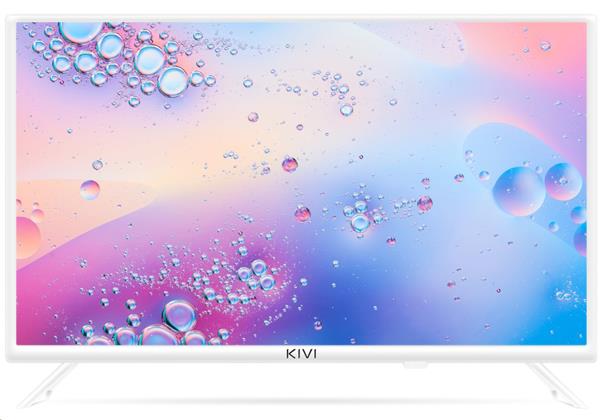 KIVI TV 24H760QW, 24" (61cm), HD LED TV, AndroidTV 11, White, 1366x768, 60 Hz,2x8W, 33 kWh/1000h ,HDMI ports 2 