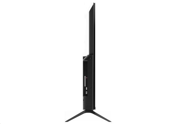 KIVI TV 43U760QB, 43" (108cm), HD LED TV, AndroidTV 11, Black, 3840x2160, 60 Hz, 2x8W, 33 kWh 1000h , HDMI ports 2 