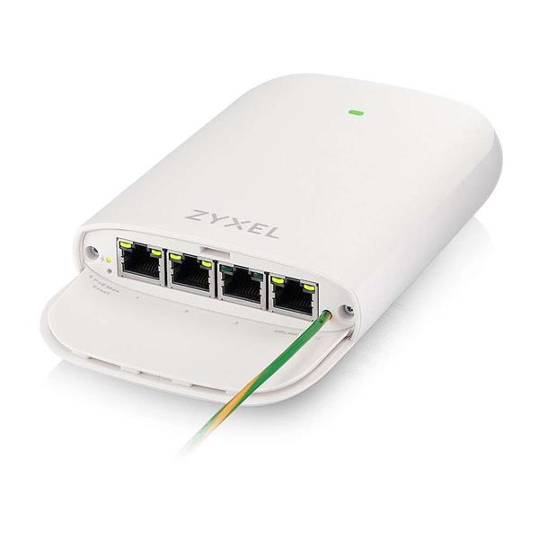 Zyxel PoE12-3PD, 4x 1Gb port PoE extender. 45W PoE budget, IP55 rated (outdoor) 