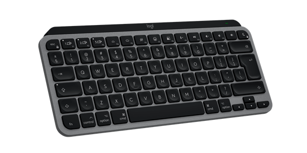 Logitech® MX Keys Mini For Mac Minimalist Wireless Illuminated Keyboard-SPACE GREY-US INT&quot;L-BT 