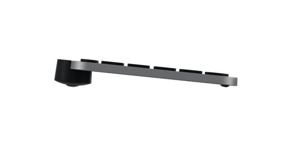 Logitech® MX Keys Mini For Mac Minimalist Wireless Illuminated Keyboard-SPACE GREY-US INT&quot;L-BT 