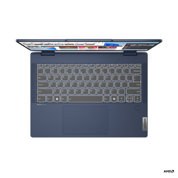 Lenovo IP 5 2in1 14APH9, Ryzen 5 8645HS, 14.0˝ 1920x1200 WUXGA/Touch, UMA, 16GB, SSD 1TB, W11H, modrý, 2y CI 