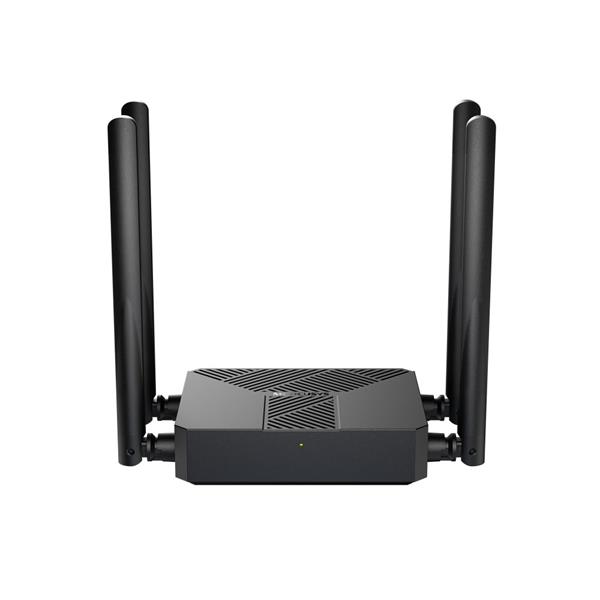 "AX1500 Dual-Band Wi-Fi 6 Router SPEED: 300 Mbps at 2.4 GHz + 1201 Mbps at 5 GHz SPEC: 4× Fixed External Antennas, 2× Gi 