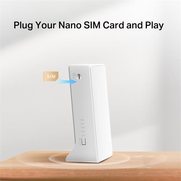 N300 Wi-Fi 4G LTE Router, Build-In 150Mbps 4G LTE Modem SPEED: 300 Mbps at 2.4 GHz, 4G Cat4 150/50 Mbps SPEC: Internal A 