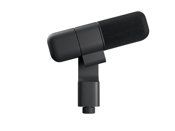 Logitech® G Yeti Studio Active Dynamic XLR Broadcast Microphone with ClearAmp-BLACK 