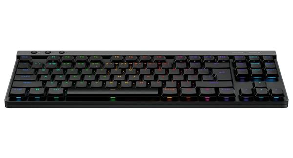 Logitech® G515 LIGHTSPEED TKL Wireless Gaming Keyboard-BLACK-UK-2.4GHZ BT-TACTILE 