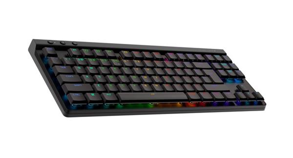 Logitech® G515 LIGHTSPEED TKL Wireless Gaming Keyboard-BLACK-UK-2.4GHZ BT-TACTILE 