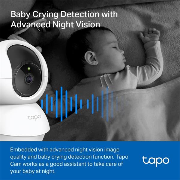 TP-LINK "Pan/Tilt Home Security Wi-Fi CameraSPEC: 1080p, 2.4 GHz, Horizontal 360?FEATURE: Pan/Tilt, Motion Detection a 