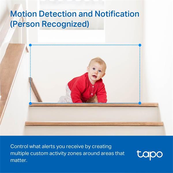 TP-LINK "Pan/Tilt Home Security Wi-Fi CameraSPEC: 1080p, 2.4 GHz, Horizontal 360?FEATURE: Pan/Tilt, Motion Detection a 