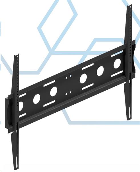 EDBAK TV SLIM držiak na stenu, 50 až 86", max 80 kg, VESA  100 x 100 - 800 x 600 čierny 