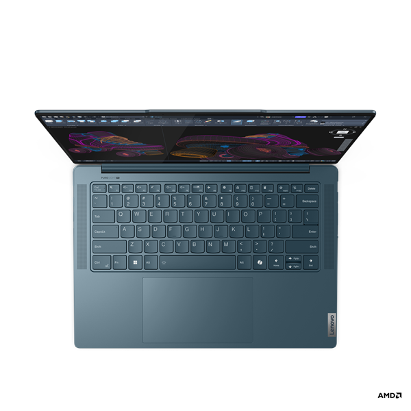 Lenovo IP Yoga Pro 7 14AHP9, Ryzen 7 8845HS, 14.5˝ 3072x1920, RTX3050/6GB, 16GB, SSD 1TB, W11H, zelený, 3y PS 