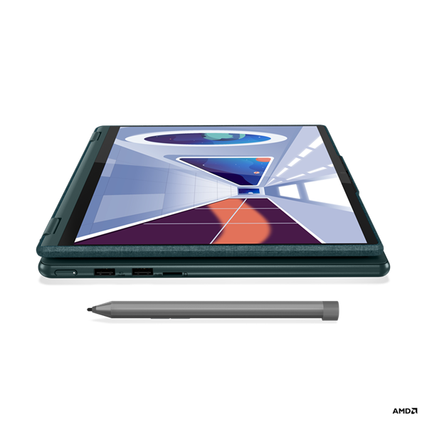 Lenovo IP Yoga 6 13ABR8, Ryzen 7 7730U, 13.3˝ 1920x1200 WUXGA/Touch, UMA, 16GB, SSD 512GB, FDOS, modrý, 3y PS 