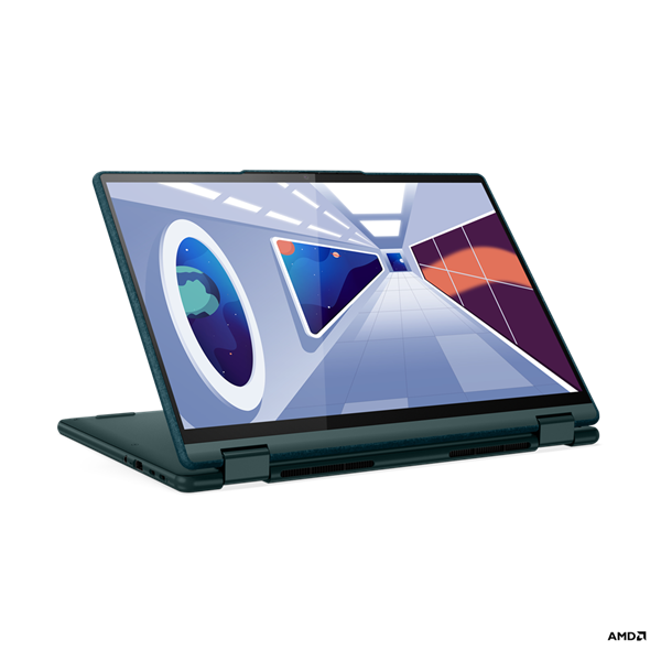 Lenovo IP Yoga 6 13ABR8, Ryzen 7 7730U, 13.3˝ 1920x1200 WUXGA/Touch, UMA, 16GB, SSD 512GB, FDOS, modrý, 3y PS 