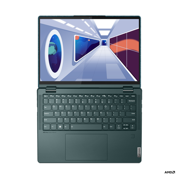 Lenovo IP Yoga 6 13ABR8, Ryzen 7 7730U, 13.3˝ 1920x1200 WUXGA/Touch, UMA, 16GB, SSD 512GB, FDOS, modrý, 3y PS 