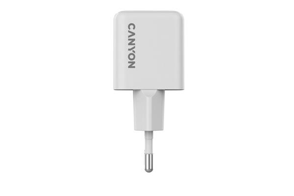 Canyon CU20AC vysokorýchlostná univerzálna nabíjačka do steny 1x USB-C 20W, 1x USB-A 18W 