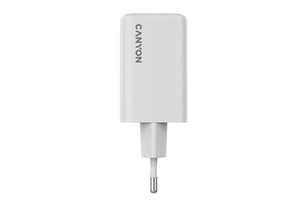 Canyon CU65ACC vysokorýchlostná univerzálna nabíjačka do steny 1x USB-C 65W, 1x USB-C 20W, 1x USB-A 18W 