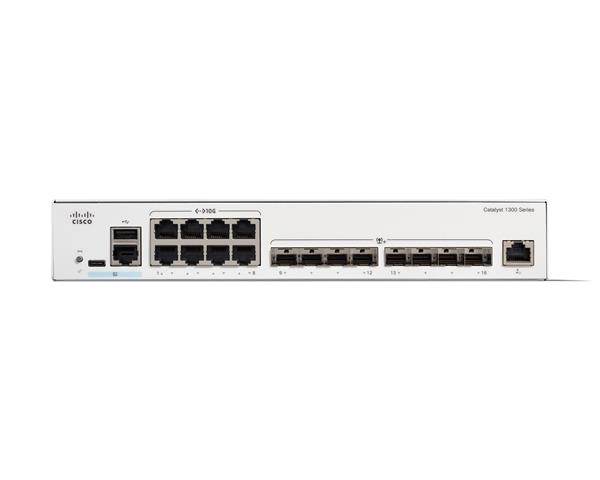 Catalyst 1300 8-port 10GE, 8-port SFP+ 