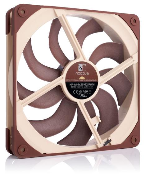 Noctua Noctua NF-A14x25 G2 PWM ventilátor 140x140x25mm 