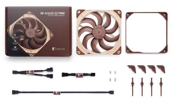 Noctua Noctua NF-A14x25 G2 PWM ventilátor 140x140x25mm 