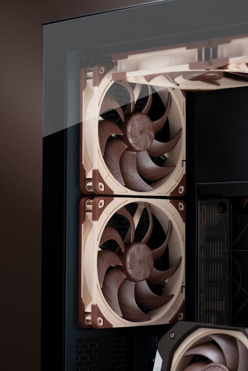 Noctua NF-A14x25 G2 PWM Sx2-PP set 2 ventilátorov 140x140x25mm 