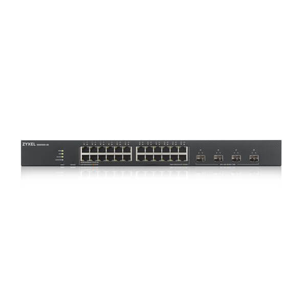 Zyxel XGS1930-28 28-portový inteligentný spravovaný prepínač, 24x gigabitový RJ45, 4x 10GbE SFP+ 