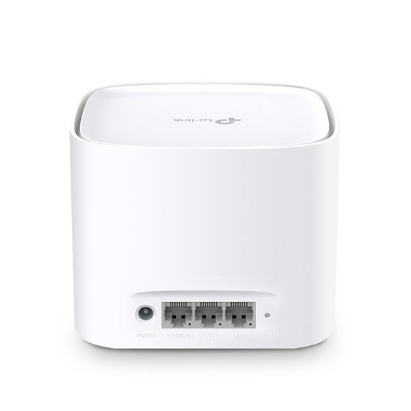 TP-LINK "AX3000 Whole Home Mesh Wi-Fi APSPEED: 574 Mbps at 2.4 GHz + 2402 Mbps at 5 GHzSPEC: Internal Antennas, 3× Gig 