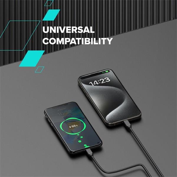 Canyon CU45AC vysokorýchlostná univerzálna nabíjačka do steny 1x USB-C 45W, 1x USB-A 18W 