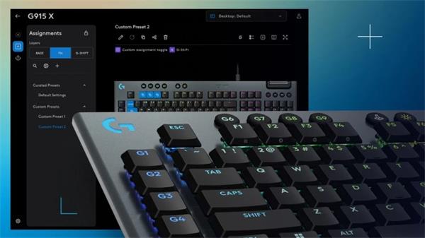 Logitech® G515 TKL - Wired Gaming Keyboard - BLACK-US INT&quot;L-USB-TACTILE 