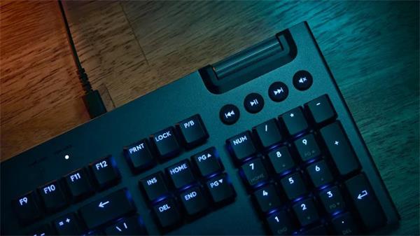 Logitech® G515 TKL - Wired Gaming Keyboard - BLACK-US INT&quot;L-USB-TACTILE 