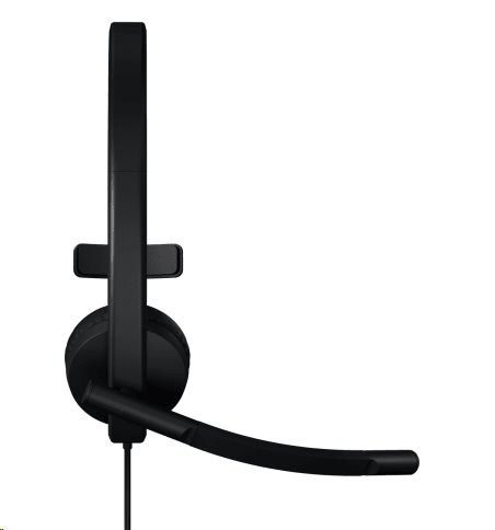 Logitech® H570e USB Headset Mono (Teams version) headset - BLACK - USB-A 