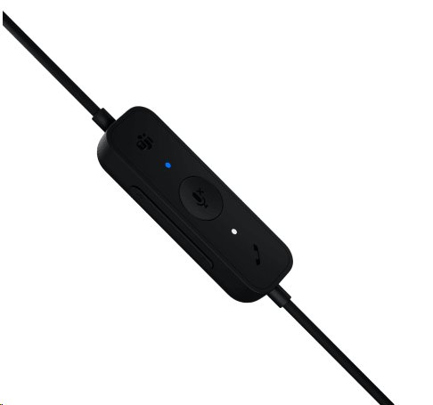 Logitech® H570e USB Headset Mono (Teams version) headset - BLACK - USB-A 