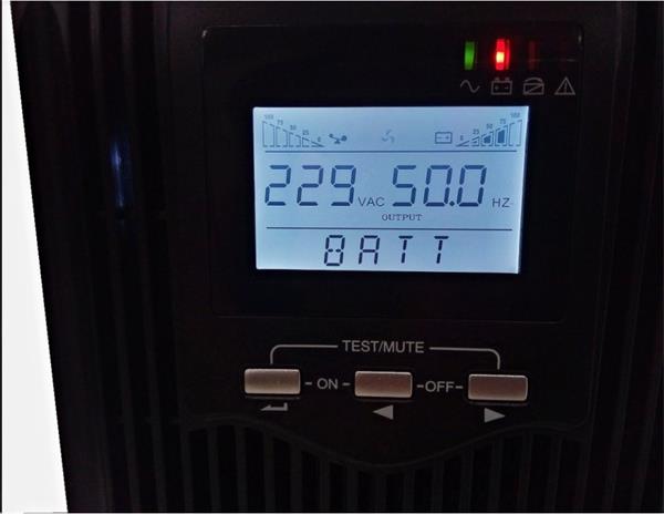 EUROCASE 1000VA, čistý sinusový výstup, RJ45, USB data 