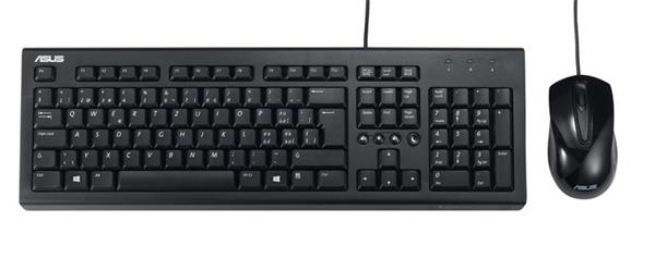 ASUS U2000 Keyboard + Mouse Set CZ SK (BK) 