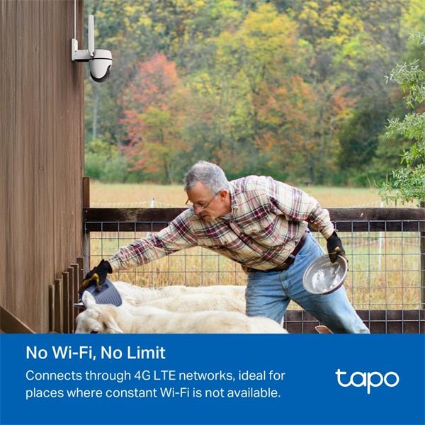 tp-link Tapo C501GW, Outdoor Pan/Tilt 4G LTE Camera 