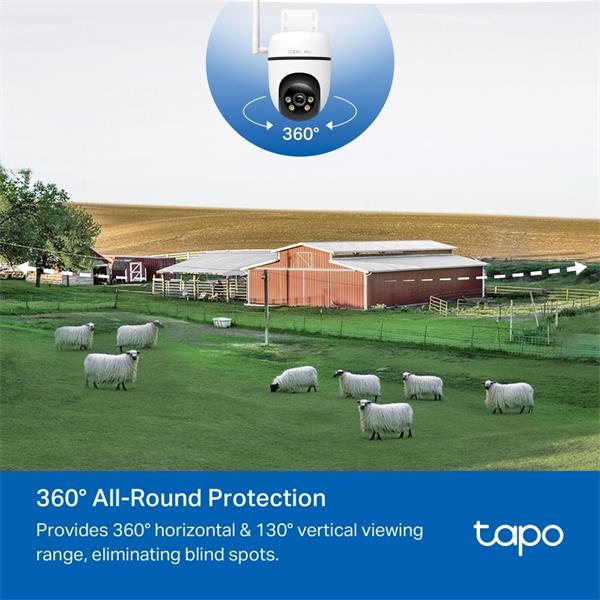 tp-link Tapo C501GW, Outdoor Pan/Tilt 4G LTE Camera 