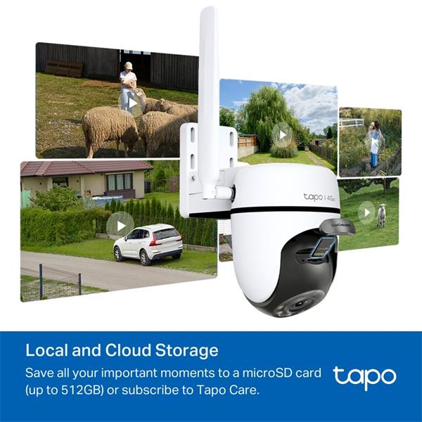 tp-link Tapo C501GW, Outdoor Pan/Tilt 4G LTE Camera 