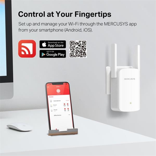 Mercusys ME60X AX1500 Wi-Fi Range Extender 