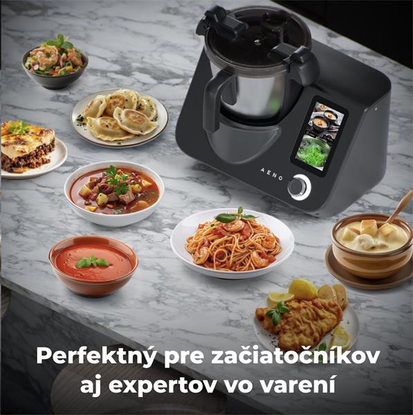 AENO GastroLab CR1S, Food procesor, nahrádza 20 spotrebičov, auto varenie, WI FI   