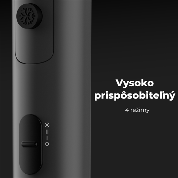 AENO skladací sušič vlasov,1700W-2000W, ionizátor,3rýchlosti, cest. taška 