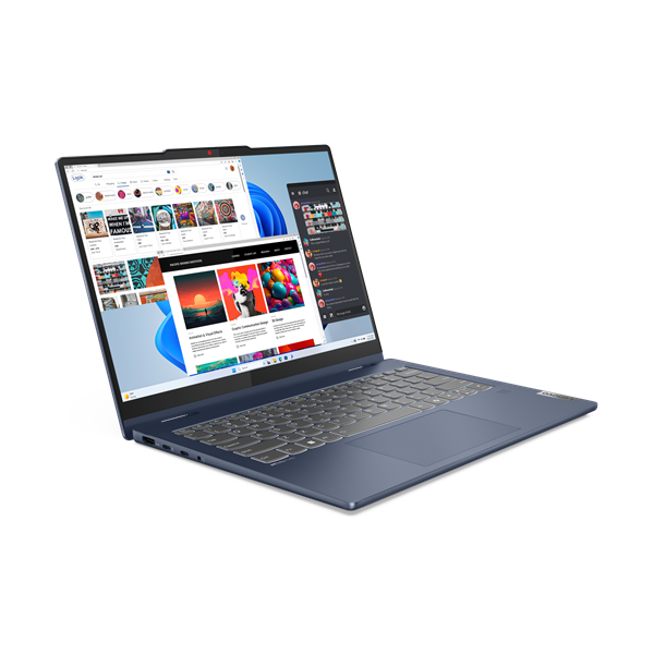 Lenovo IP 5 2in1 14IRH9, i5-13420H, 14.0˝ 1920x1200 WUXGA/Touch, UMA, 16GB, SSD 512GB, FDOS, modrý, 2y CI 