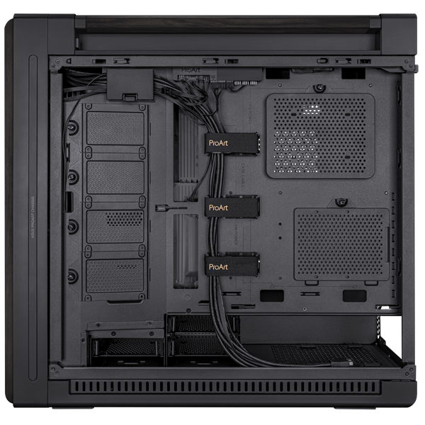 ASUS PROART PA602 WOOD METAL PWM BLACK skrinka E-ATX 