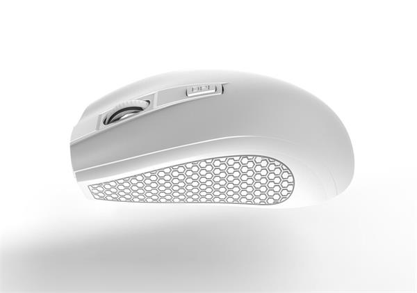 Canyon MW-07, Wireless optická myš USB, 800/1200/1600 dpi, Pixart 3065, 4 tlač, biela 