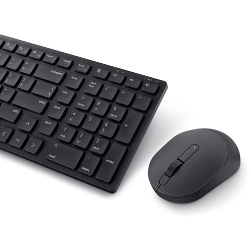 Dell Pro Compact Silent Keyboard and Mouse - KM555 - Czech/Slovak (QWERTZ) 