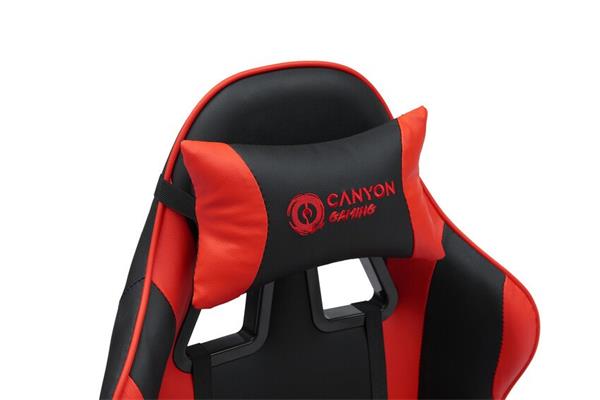 Canyon SGCH2, Core, ergonomické herné kreslo, čierno-červené 