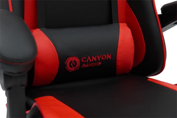 Canyon SGCH2, Core, ergonomické herné kreslo, čierno-červené 