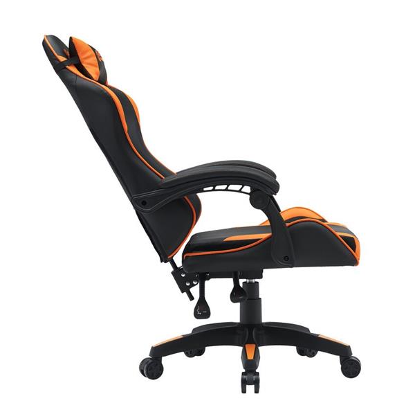 Canyon SGCH2, Core, ergonomické herné kreslo, čierno-oranžové 