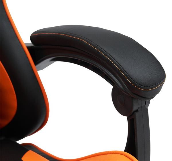 Canyon SGCH2, Core, ergonomické herné kreslo, čierno-oranžové 