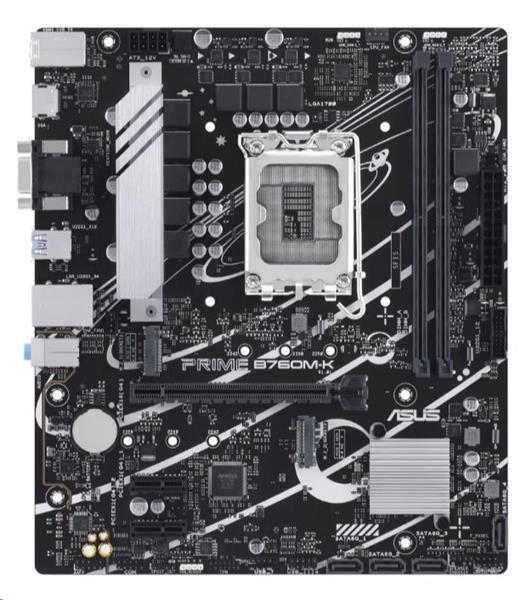 ASUS PRIME B760M-K soc 1700 DDR5 mATX D-Sub HDMI 