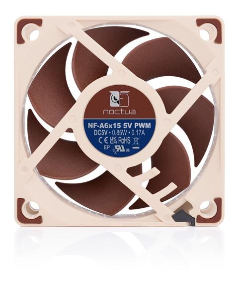 Noctua NF-A6x15 5V PWM ventilátor 60x60x15mm 